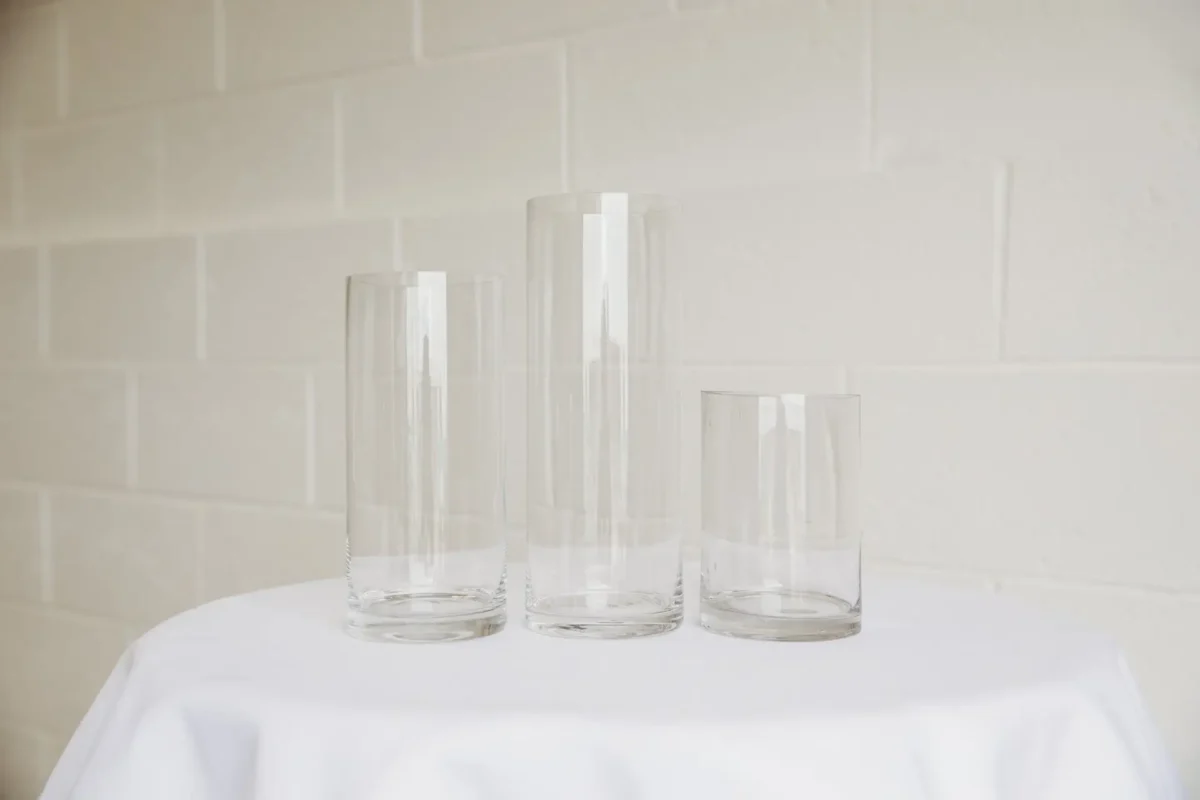 Cylinder Glass Vases